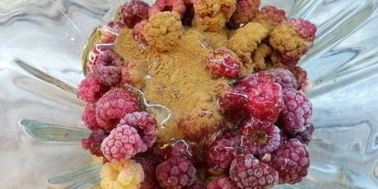 Шаг 1: тыквенно-малинового смузи