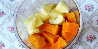 Шаг 5: тыквенного смузи с яблоками