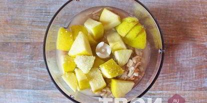 Шаг 2: яблочного смузи