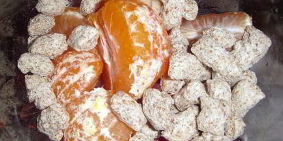 Шаг 3: цитрусового коктейля с отрубями