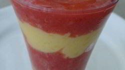 Рецепт Витаминного напитка из клубники и манго