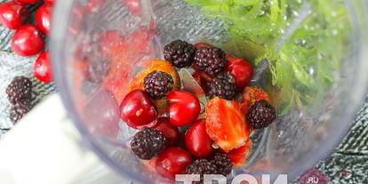 Шаг 1: ягодного коктейля