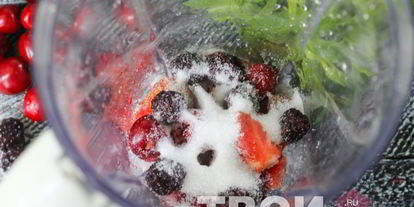 Шаг 2: ягодного коктейля