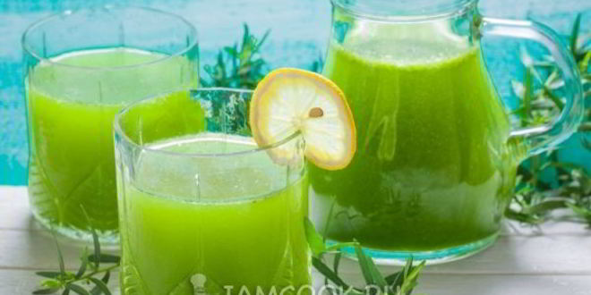 Рецепт зеленого коктейля тархун