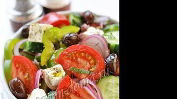 Рецепт Греческого овощной салат