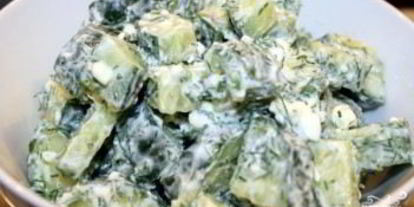 Шаг 6: греческого салата из огурцов