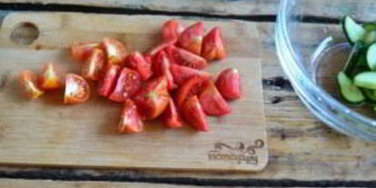 Шаг 2: греческого салата классического