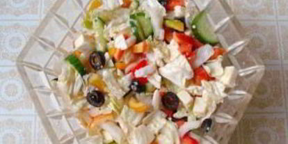 Шаг 5: греческого салата на новый год