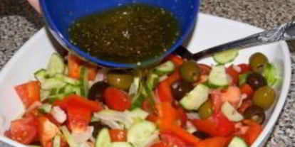 Шаг 6: греческого салата с брынзой