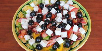 Шаг 7: греческого салата с фасолью