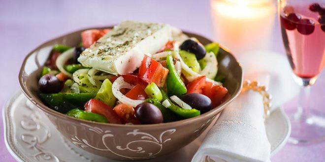 Рецепт греческого салата с фетаксой