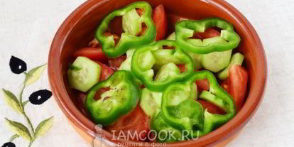 Шаг 5: греческого салата с сыром фета