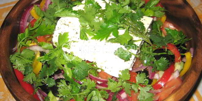 Рецепт греческого салата