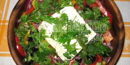 Шаг 3: греческого салата