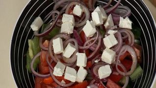 Рецепт Легкого греческого салата