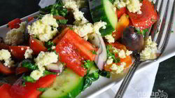 Рецепт Салата Греческого классического с брынзой