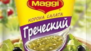 Рецепт Салата Греческого с заправкой Магги