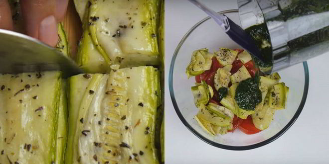 Рецепт Кабачкового салата