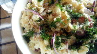 Рецепт Итальянского кремового картофельного салата