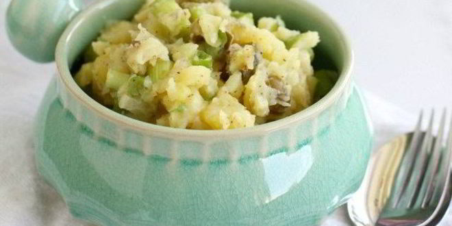 Рецепт картофельного салата без майонеза