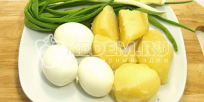 Шаг 2: картофельного салата на рождество