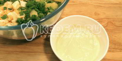 Шаг 5: картофельного салата на рождество