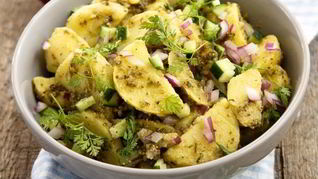 Рецепт Картофельного салата по-французски