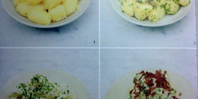 Рецепт картофельного салата с беконом