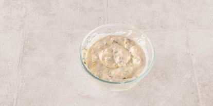 Шаг 2: картофельного салата с говядиной