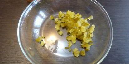 Шаг 1: картофельного салата с копченой рыбой