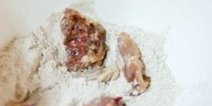 Шаг 5: картофельного салата с курочкой