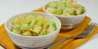 Шаг 5: картофельного салата с сельдереем