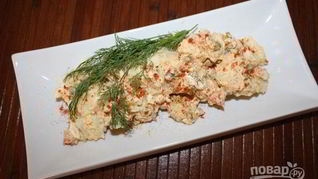 Рецепт Картофельного салата с яйцом