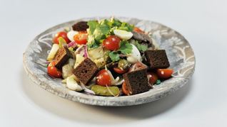 Рецепт Новогоднего картофельного салата с говядиной