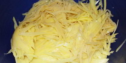 Шаг 1: салата картофельного азиатская нотка с копченым тофу в томатном соусе