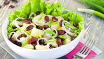 Рецепт Салата с картофелем, фасолью и луком