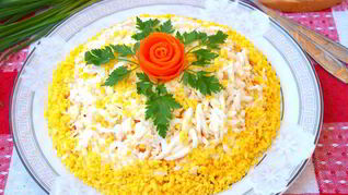 Рецепт Салата с картофелем и курицей