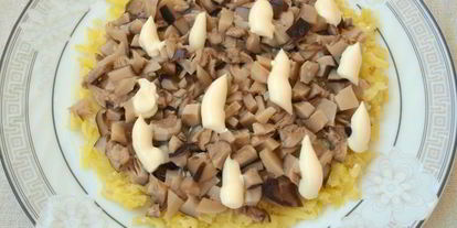 Шаг 1: салата с картофелем и курицей