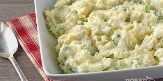 Рецепт салата с картошкой