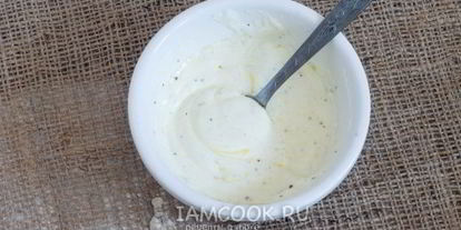 Шаг 6: салата с запеченным картофелем