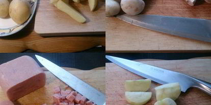 Шаг 1: швабского картофельного салата