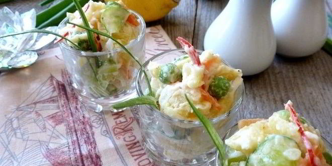 Рецепт японского картофельного салата