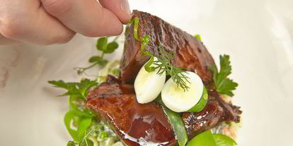 Шаг 19: говяжьего языка с оливье