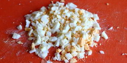 Шаг 7: классического салата оливье с курицей