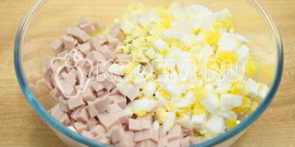 Шаг 2: оливье классический