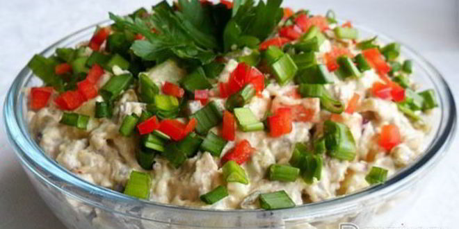 Рецепт оливье с отварным языком