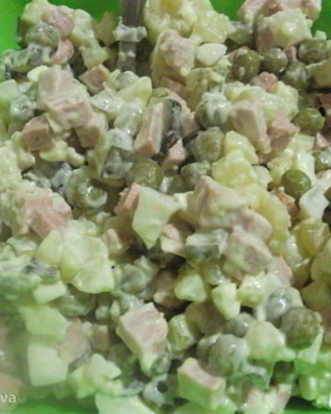 Рецепт оливье