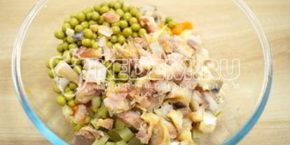 Шаг 5: постного оливье