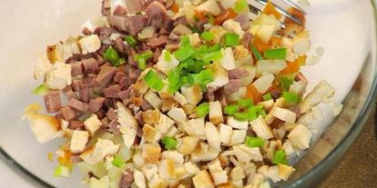 Шаг 3: праздничного салата оливье