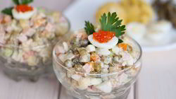 Рецепт Салата оливье без картофеля